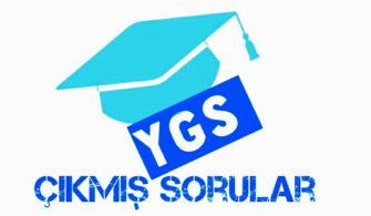 Tüm Yılların YGS Çıkmış Soruları Ve Cevap Anahtarı